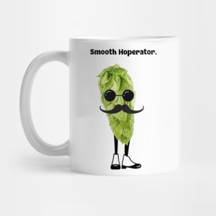 Beer lover Smooth hoperator: pun Mug